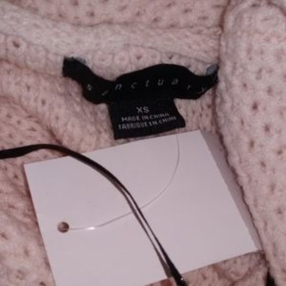 Sanctuary Cowl Neck Tunic Sweater Size XS - Picture 10 of 11